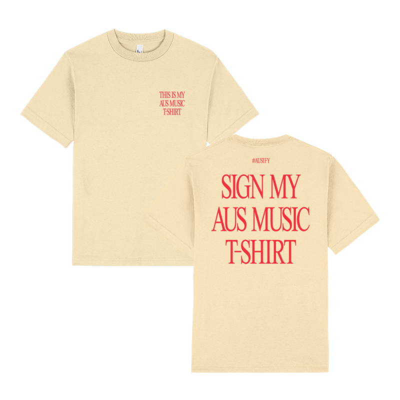 The Love Tee × Ausify by Ausmusic T-Shirt Day Support Act 2026