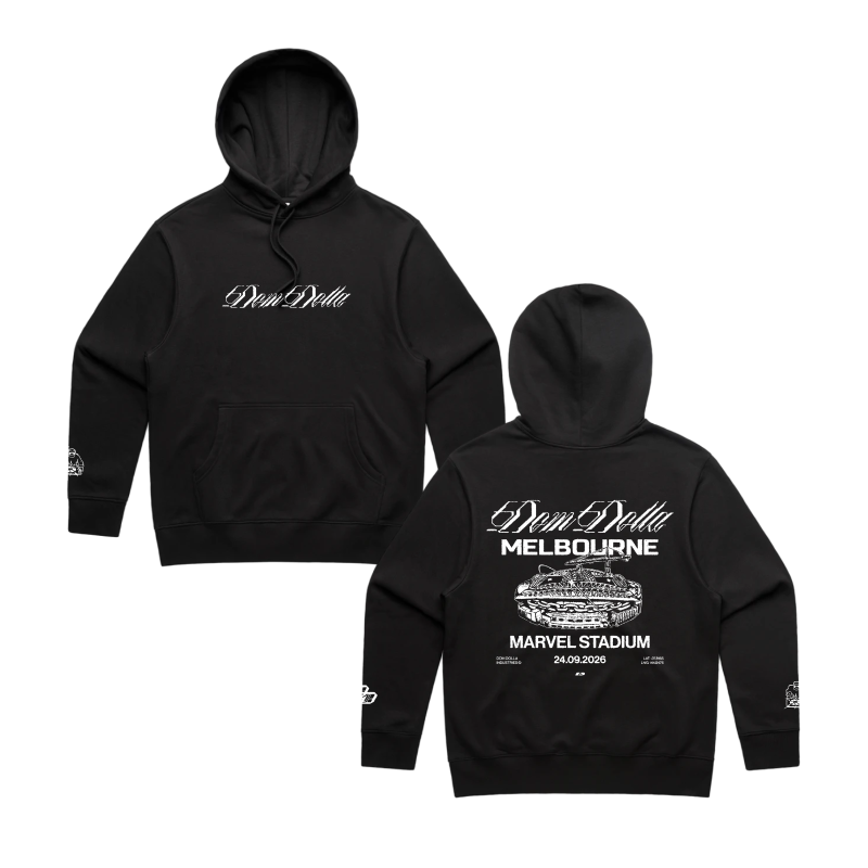 MELBOURNE STADIUM HOODIE by Dom Dolla