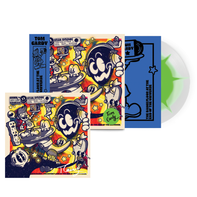 The Dancefloor at the End of the Universe - Alien Green Blob Vinyl 1LP (SPECIAL EDITION) by Tom Cardy