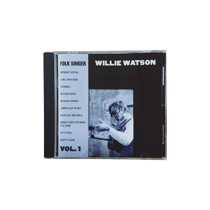 Willie Watson - Folk Singer Vol. 1 CD by Acony Records