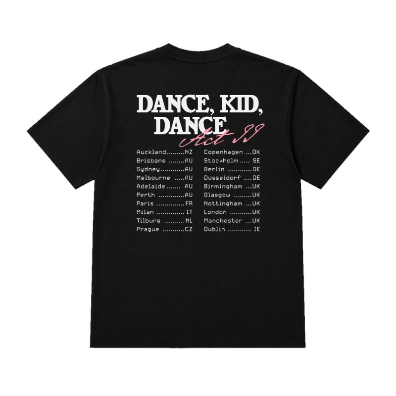 TV MAN TOUR BLACK TSHIRT by Shinedown
