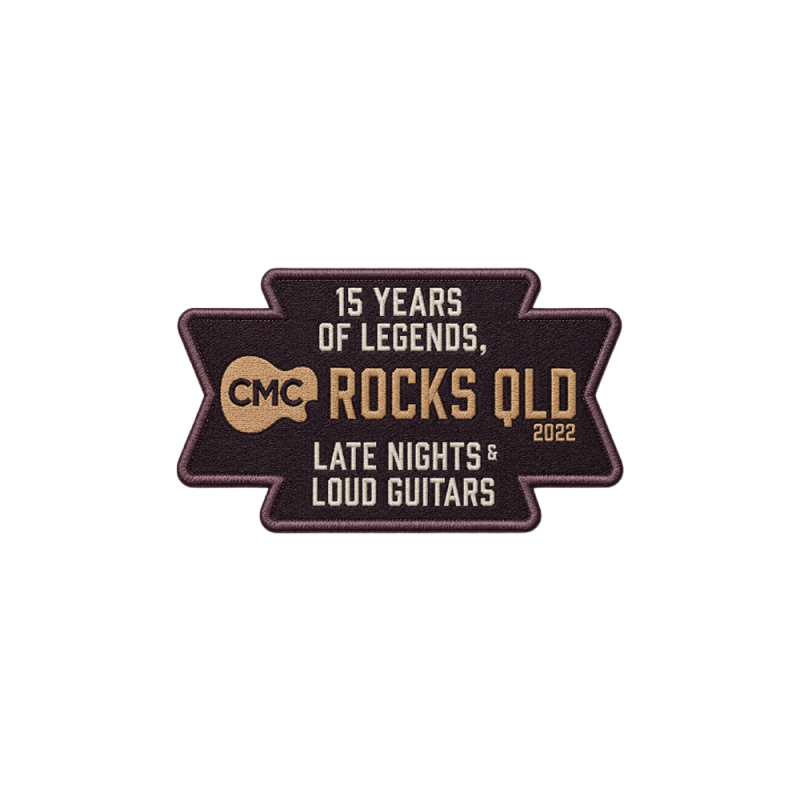 20th Anniversary Patch 2022 by CMC ROCKS QLD 2027