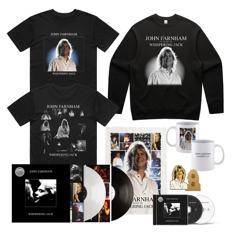 Whispering Jack 40th Anniversary Collectors Bundle by John Farnham