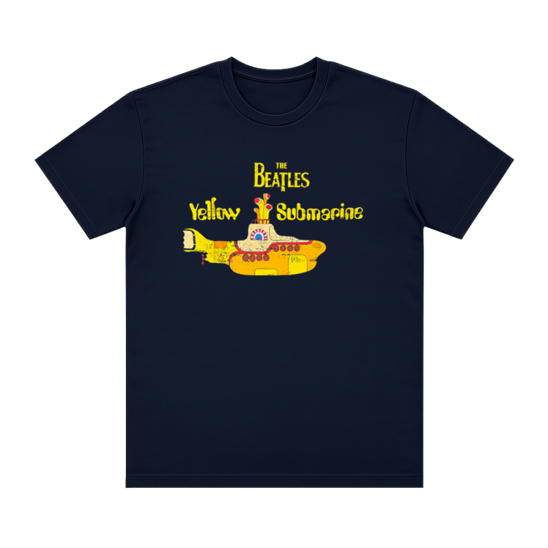 Yellow Submarine Navy Tshirt by The Beatles