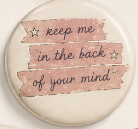 Button Pin by Hollie Isabella
