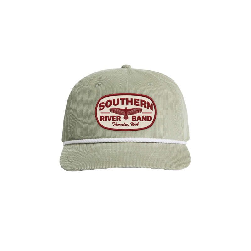 SRB Badge - Eucalyptus Cord Cap by The Southern River Band