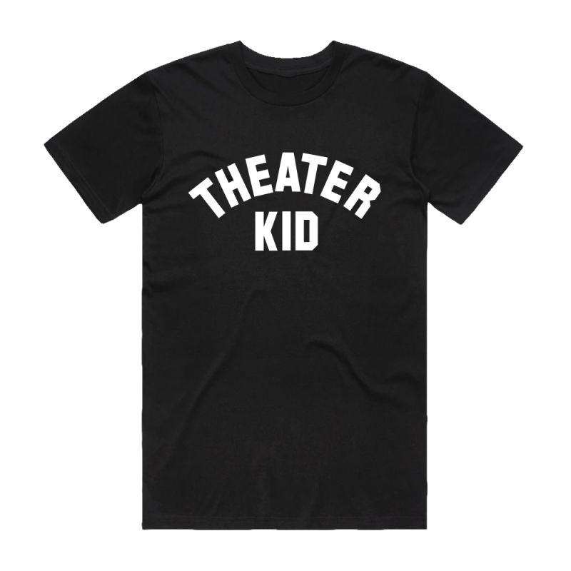 Theater Kid Black Tshirt (USA) by Excited Animal Records