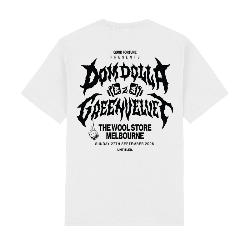 WOOL STORE WHITE TEE by Dom Dolla