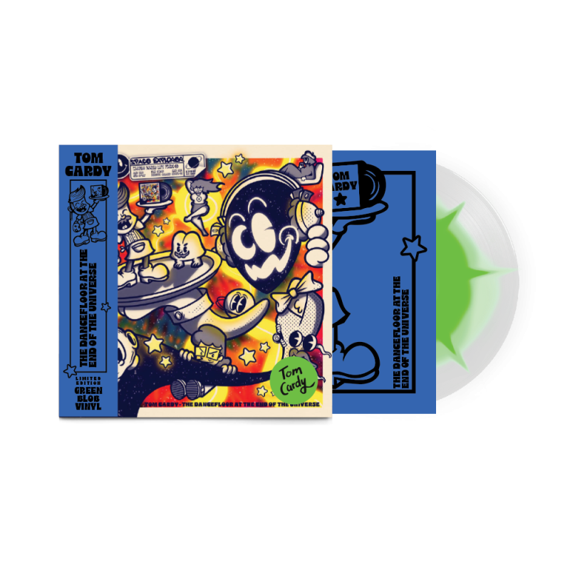 The Dancefloor at the End of the Universe - Alien Green Blob Vinyl 1LP (SPECIAL EDITION) by Tom Cardy