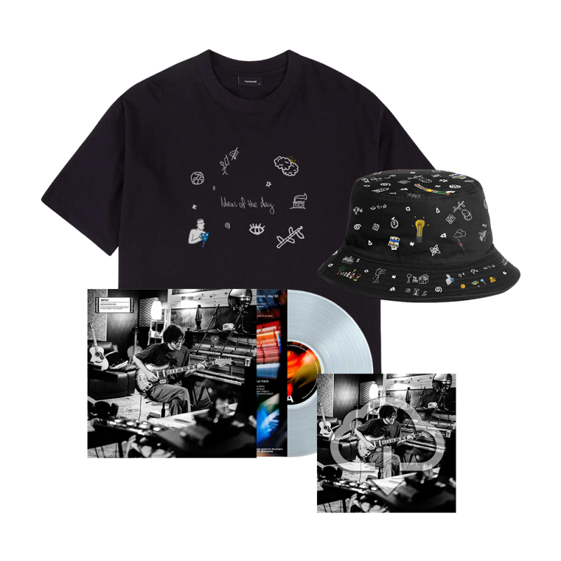 ideas of the day - vol. 1 - Vinyl + Merch Bundle by Ethan French