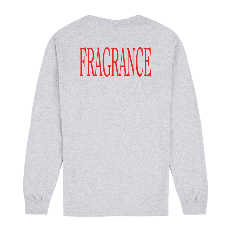 FLOWER GREY LONGSLEEVE TEE by Fragrance Recordings