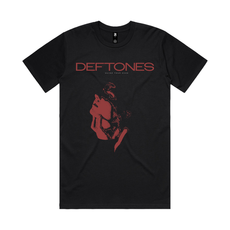 black & red au / nz t-shirt by Deftones