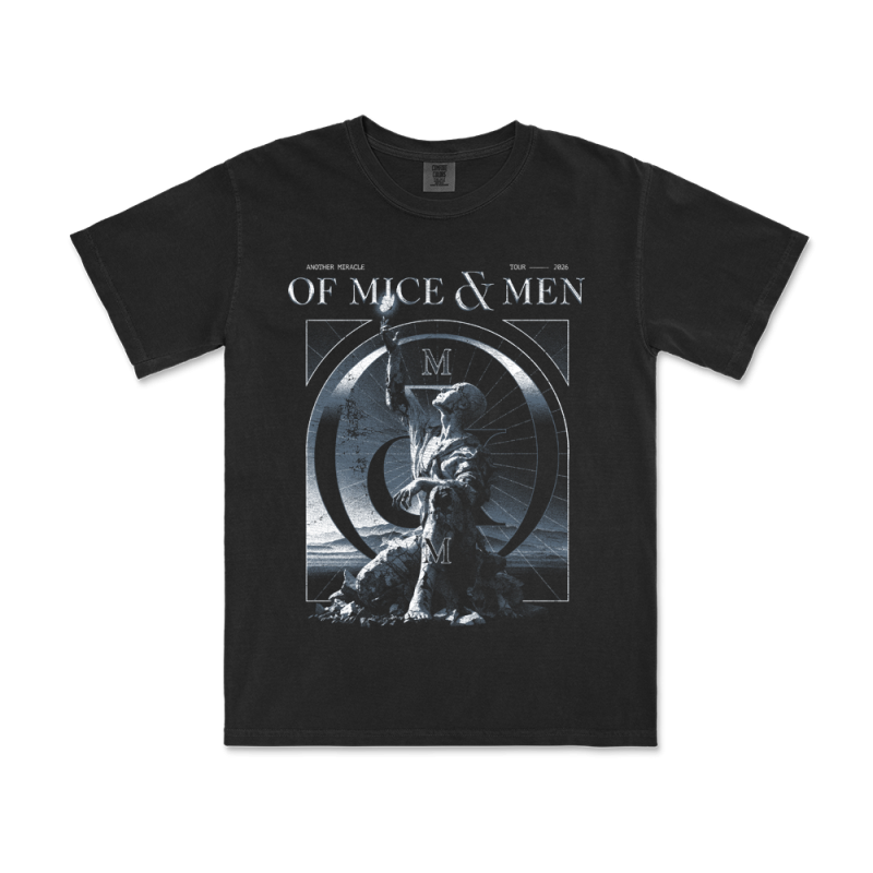 ANOTHER MIRACLE TOUR BLACK TSHIRT by Of Mice & Men