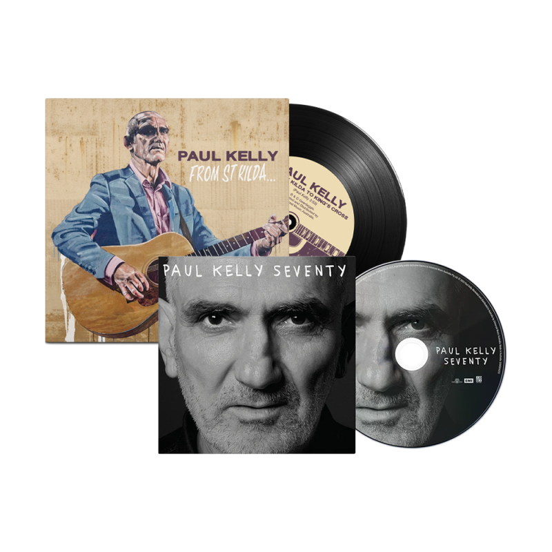 From St Kilda To Kings Cross 7'' Vinyl + Seventy Deluxe Edition CD by Paul Kelly