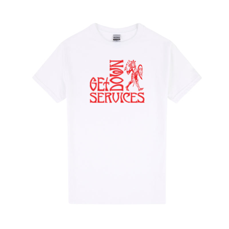 MEDIEVAL WHITE TSHIRT by Getdown Services