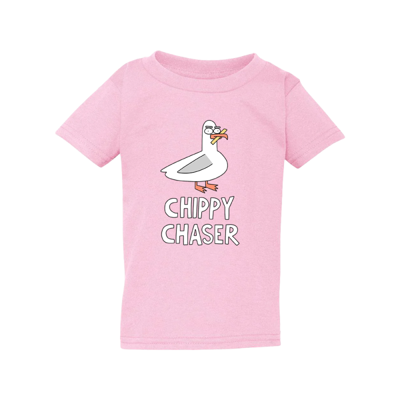 Chippy Chaser on Board Toddler Tshirt by Sam Cotton