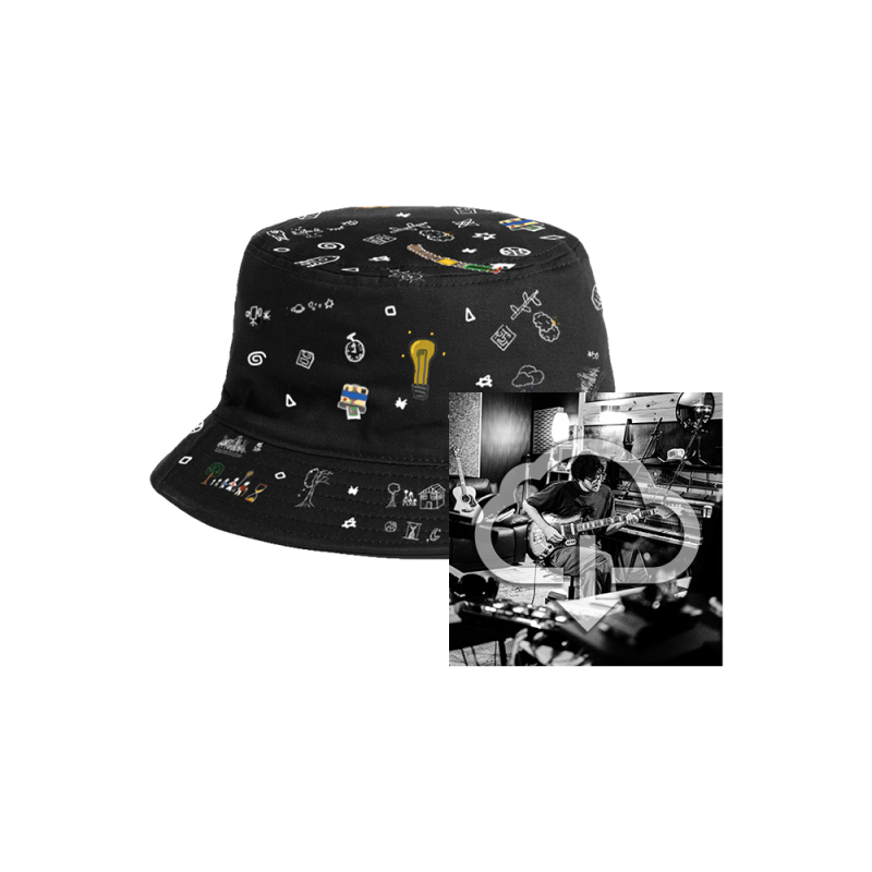 Lightbulb Reversible Bucket Hat + Digital Download by Ethan French