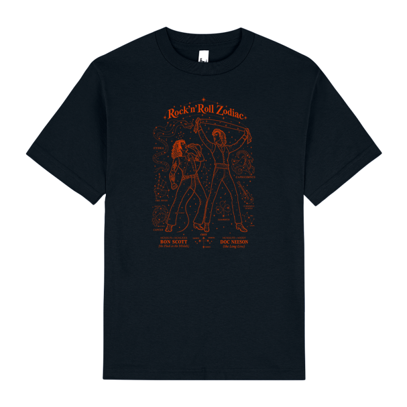 Bon Scott & Doc Neeson × Daniel Neeson by Ausmusic T-Shirt Day Support Act 2026
