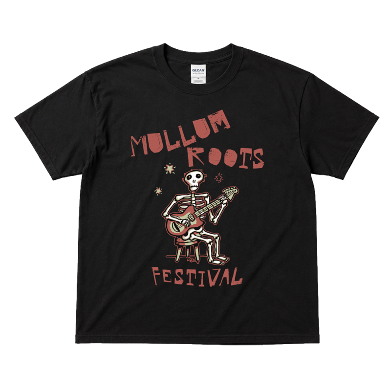 Event Black Tshirt by Mullum Roots Festival