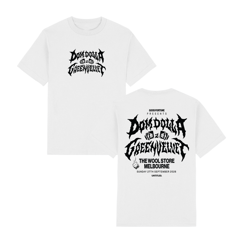WOOL STORE WHITE TEE by Dom Dolla