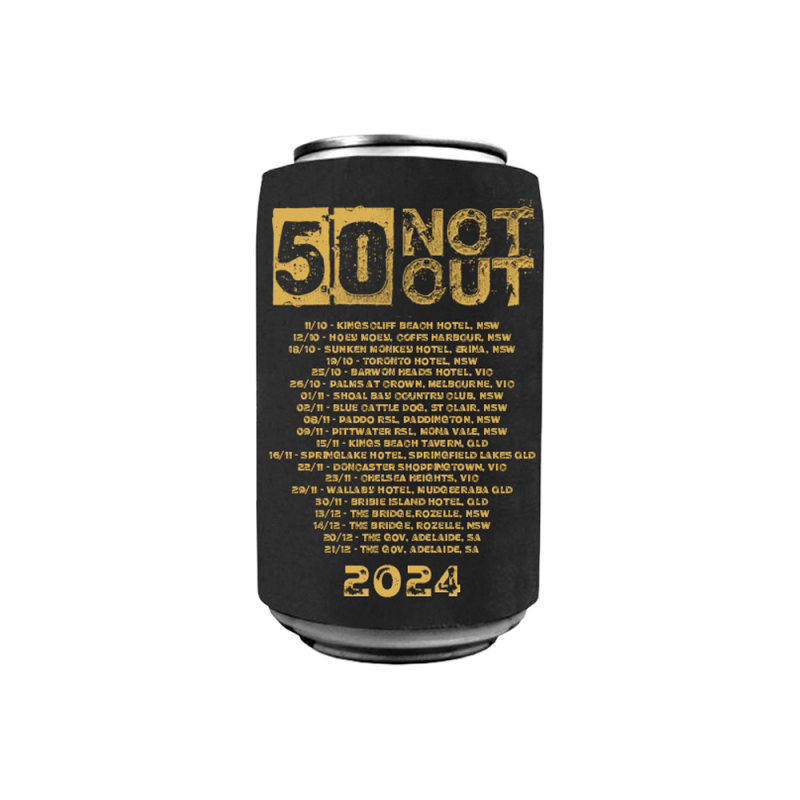 50 Not Out Tour Stubby by The Angels