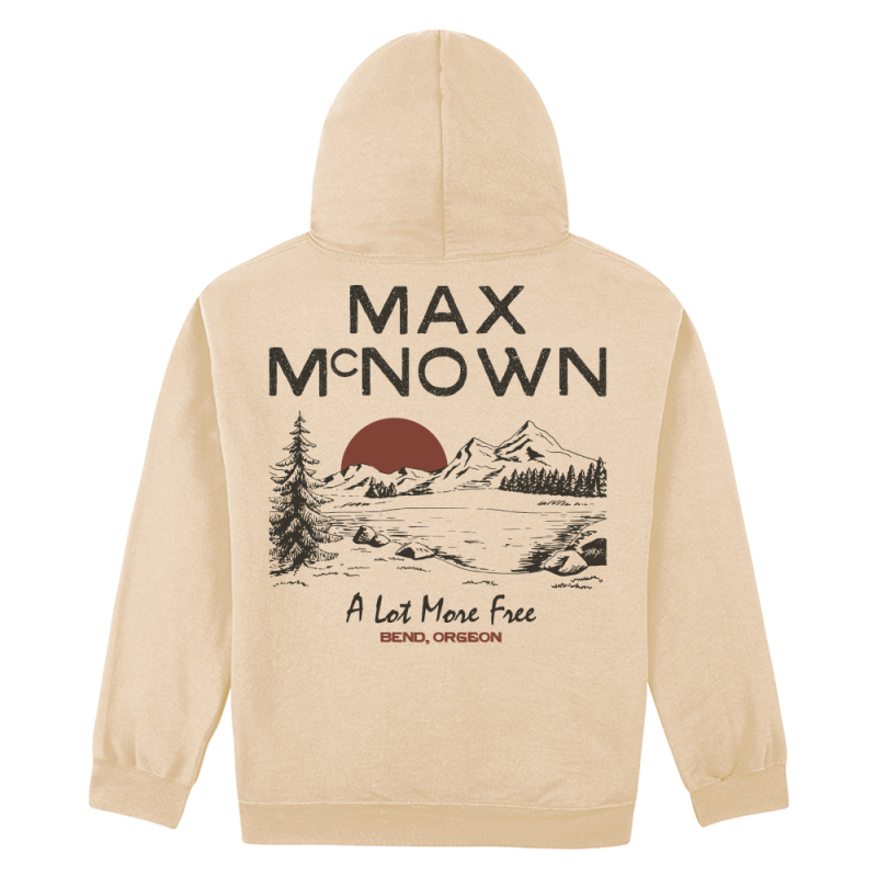 A LOT MORE FREE SAND HOODIE by Max McNown