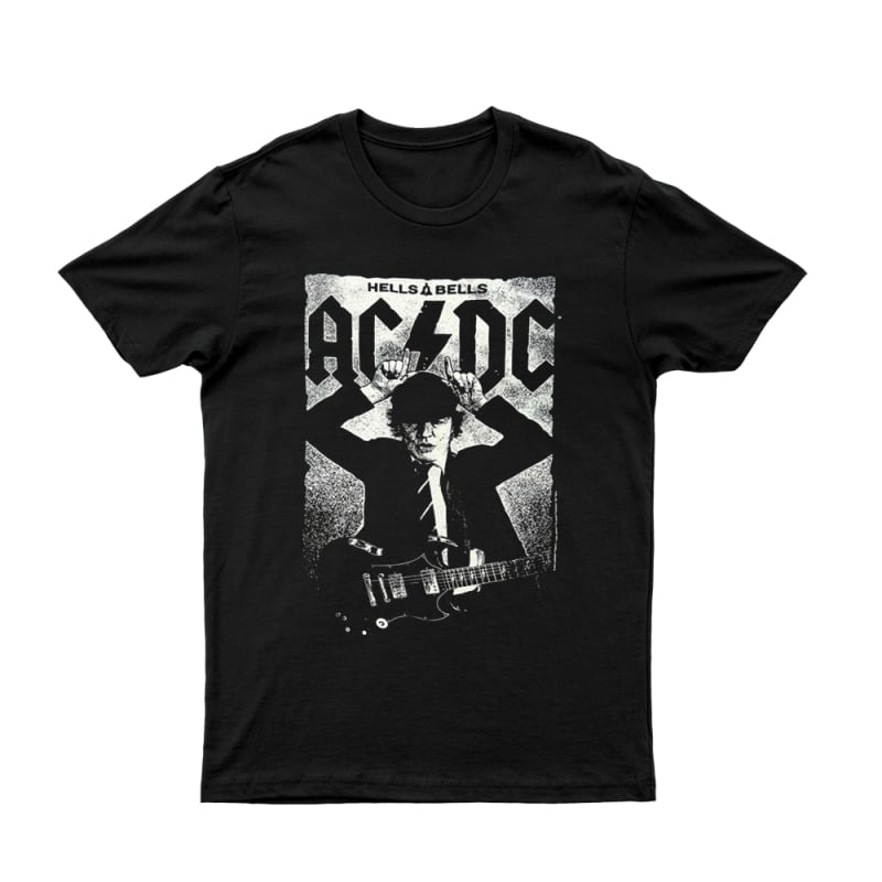 ACDC (ANGUS POSTER) BLACK TSHIRT by AC DC
