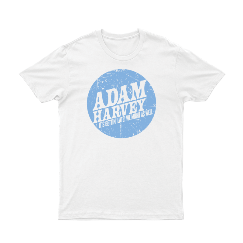 IT'S GETTIN' LATE WHITE TSHIRT by Adam Harvey