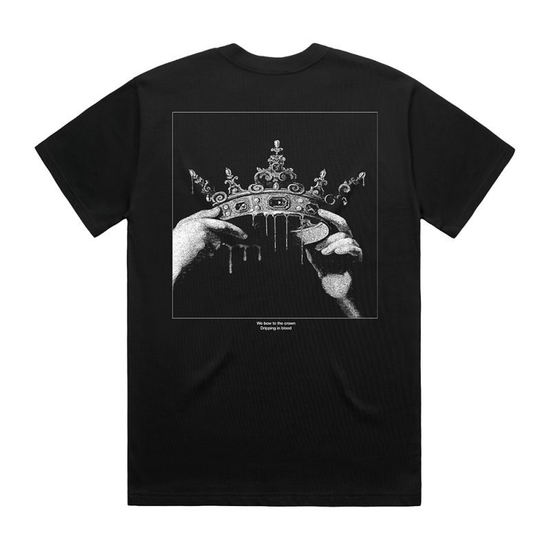 Bow To The Crown Black T-Shirt by Architects