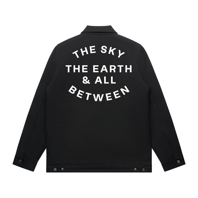 The Earth The Sky Black Jacket by Architects