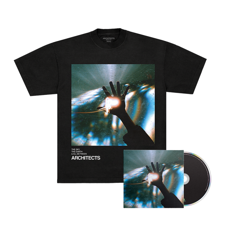 The Sky, The Earth & All Between - CD + Album Tshirt by Architects