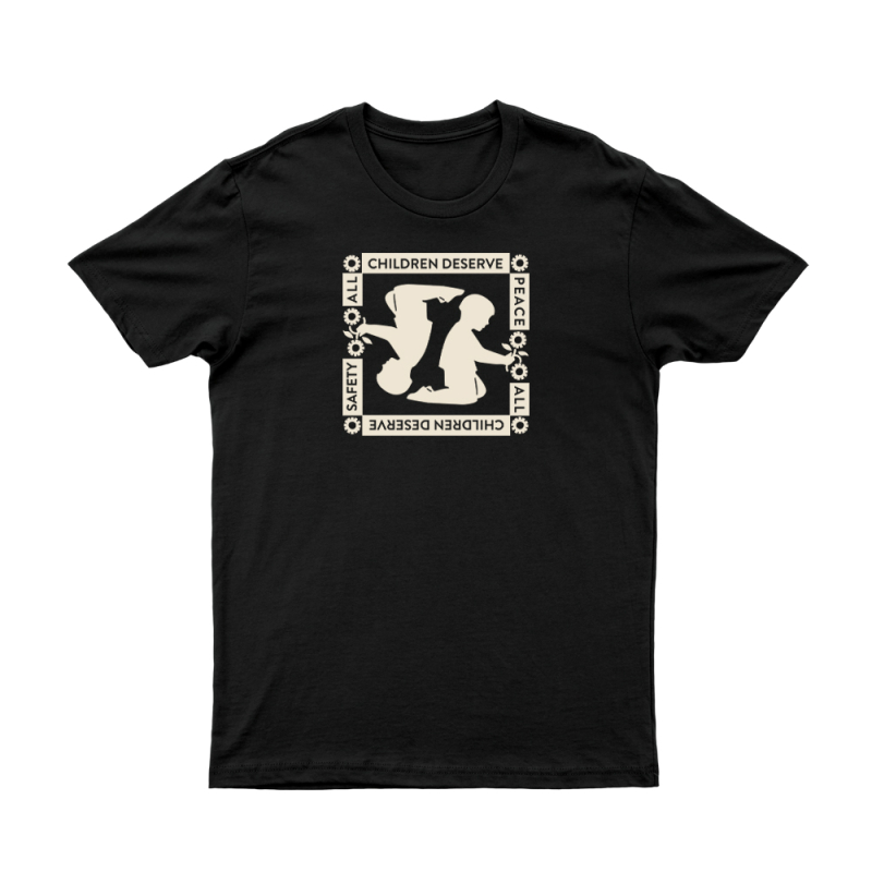 All Kids Black Tshirt by Beci Orpin