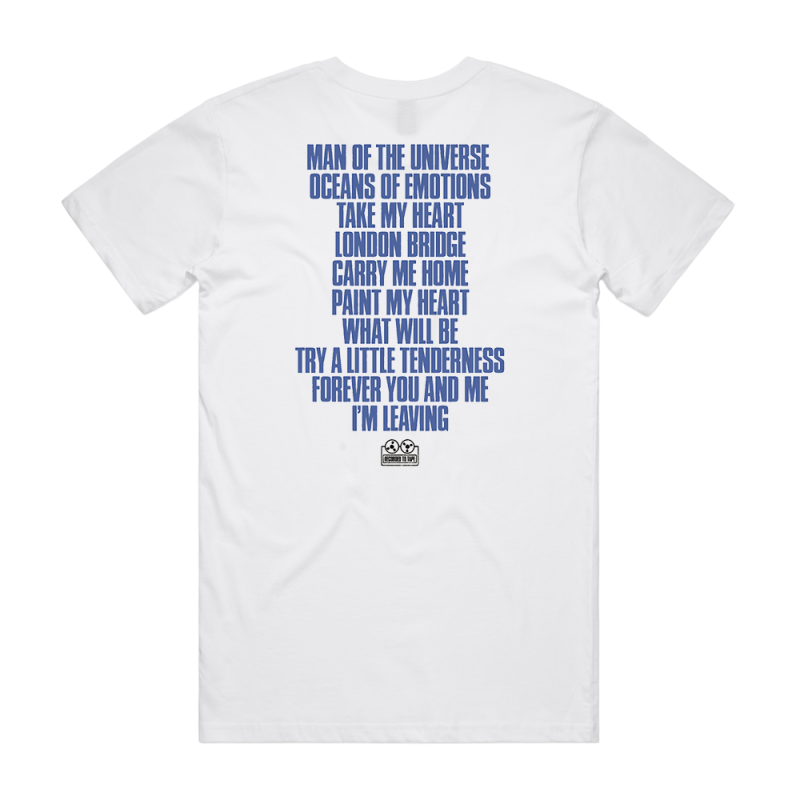 Apollo White Tshirt by The Teskey Brothers