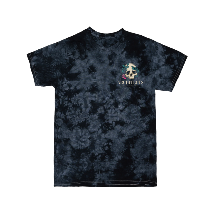 Floral Skull Tie-Dye Tshirt by Architects