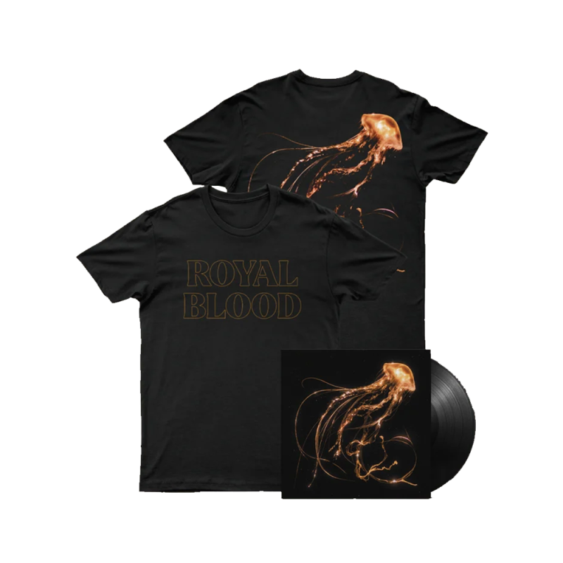 Back to the Water Below Black Vinyl 1LP + Tshirt by Royal Blood