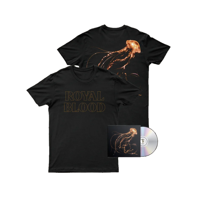 Back to the Water Below CD + Tshirt by Royal Blood