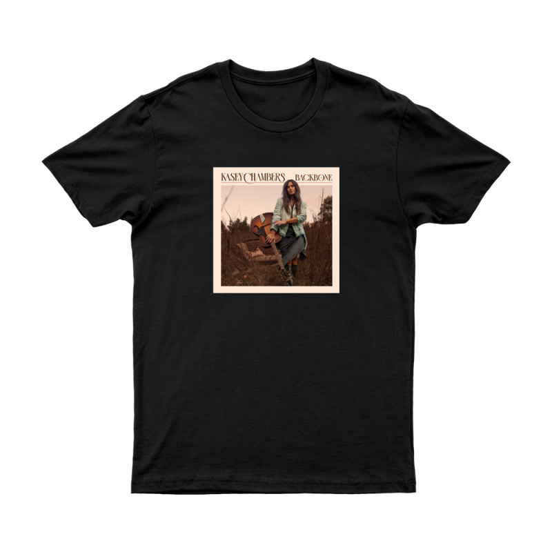 Backbone Tshirt [Black] by Kasey Chambers