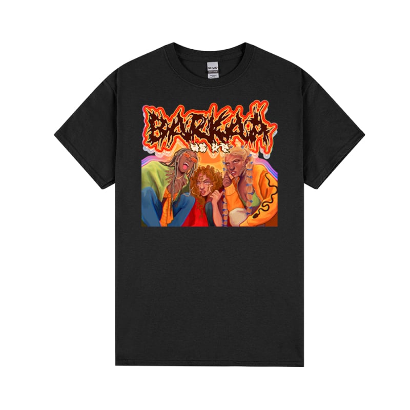 BARKAA - WE UP BLACK TSHIRT by Bad Apples Music