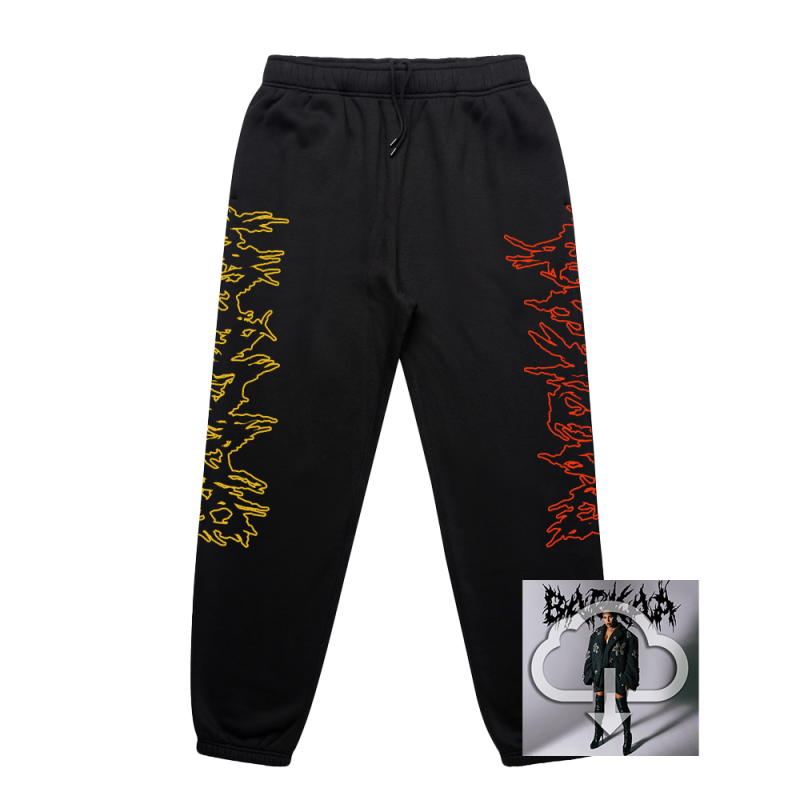 BARKAA Metal Logo Trackpants + BIG TIDDA Digital Download by Bad Apples Music