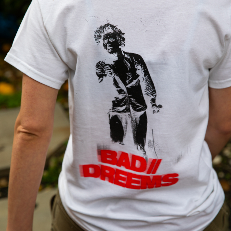 Double Dreaming White Tshirt by Bad Dreems