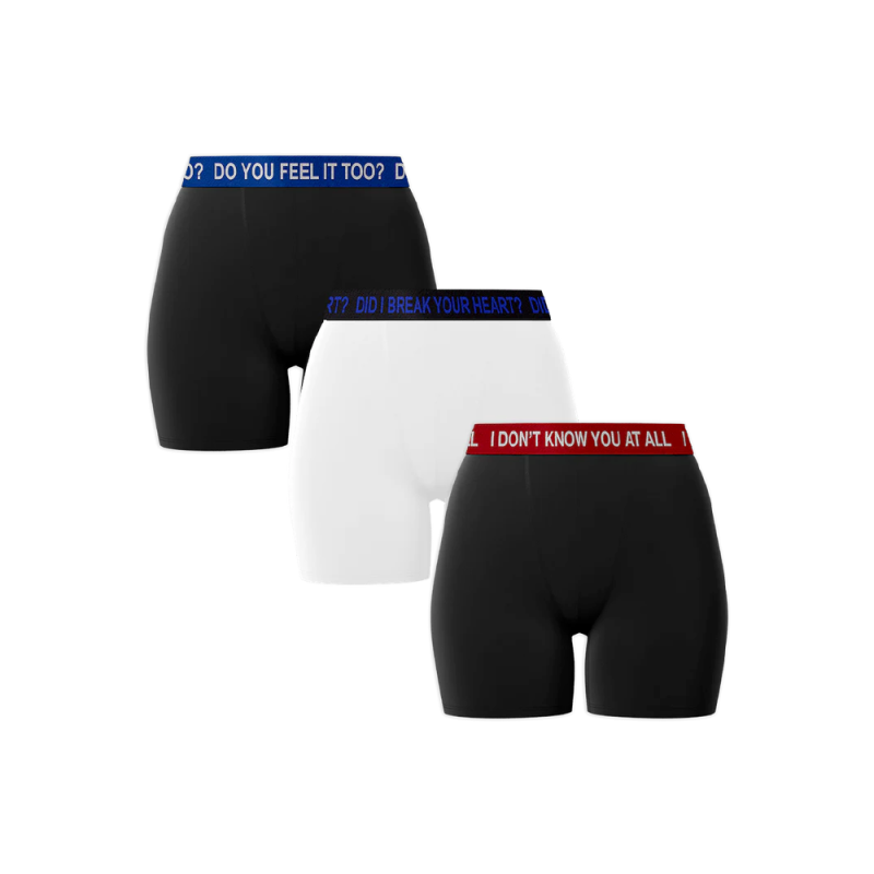 LYRIC BOXER BRIEF SET OF 3 by Billie Eilish