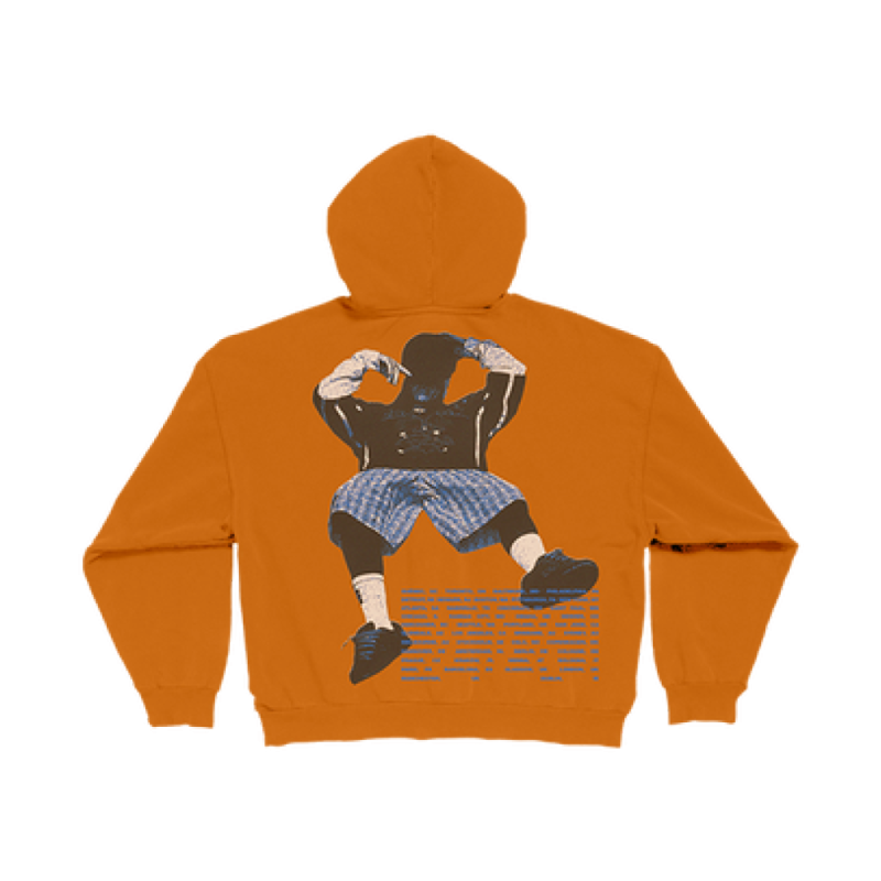 HIT ME HARD AND SOFT WORLD TOUR ORANGE ZIP HOODIE by Billie Eilish