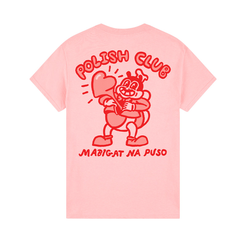 Bee Pink Tshirt by Polish Club