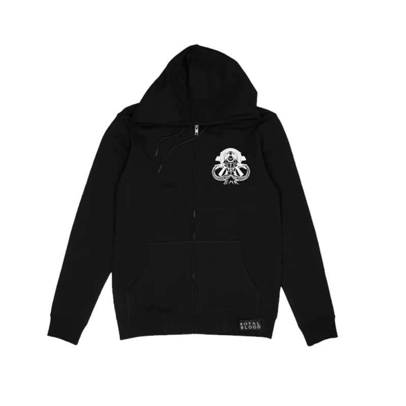 Black Mammoth Records Zip Hoodie by Royal Blood