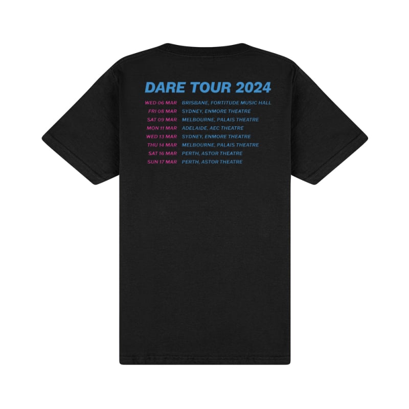 Black Dare 2024 Tour Tshirt by The Human League