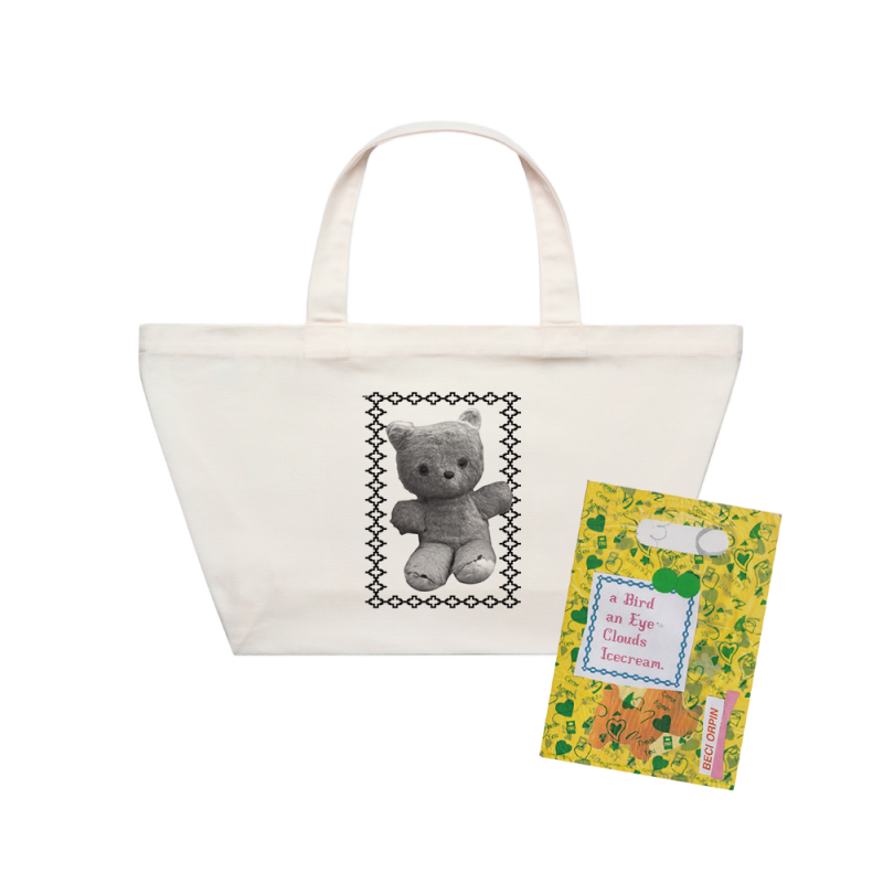 'Pages of Me' Zine + Teddy Oversized Natural Tote by Beci Orpin