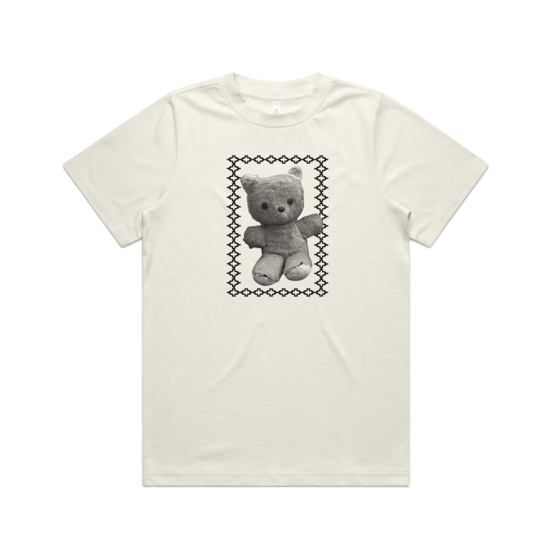 Teddy Ecru Unisex Tshirt by Beci Orpin