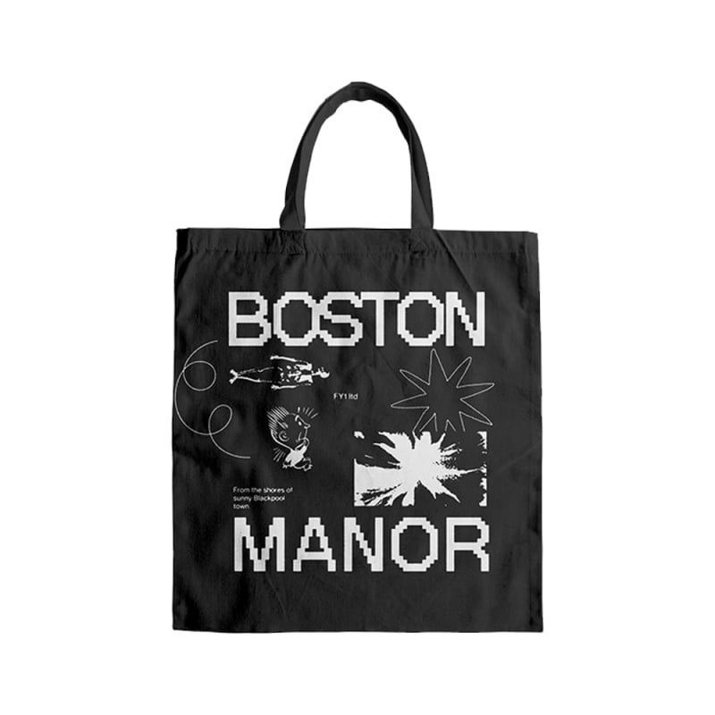 Container Black Tote by Boston Manor
