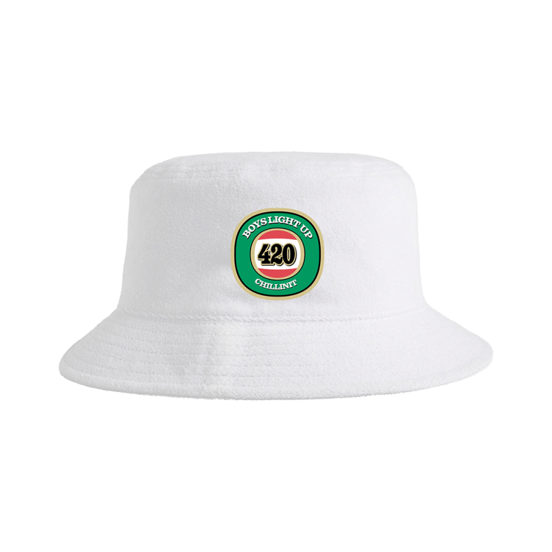 BOYS LIGHT UP WHITE BUCKET HAT by ChillinIt