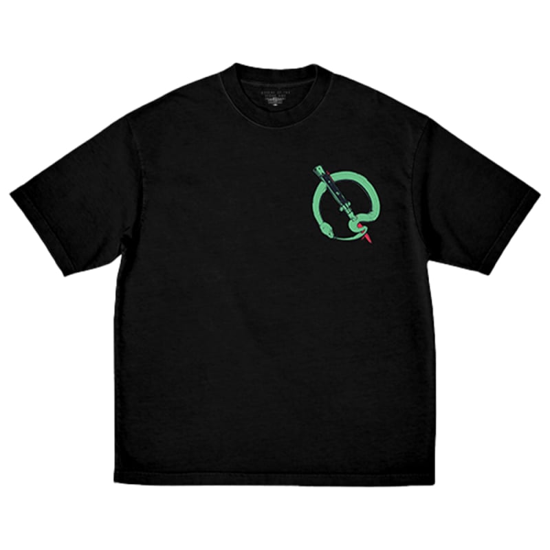 BRIGHT BLACK TSHIRT by Queens Of The Stone Age